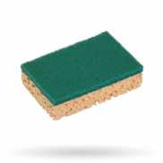 Eponge Grattante Verte GM x 10 Pc